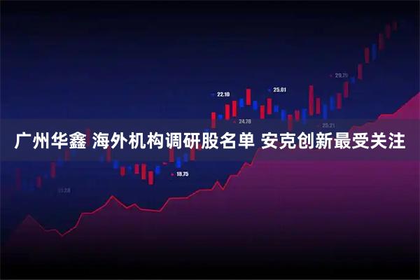 广州华鑫 海外机构调研股名单 安克创新最受关注